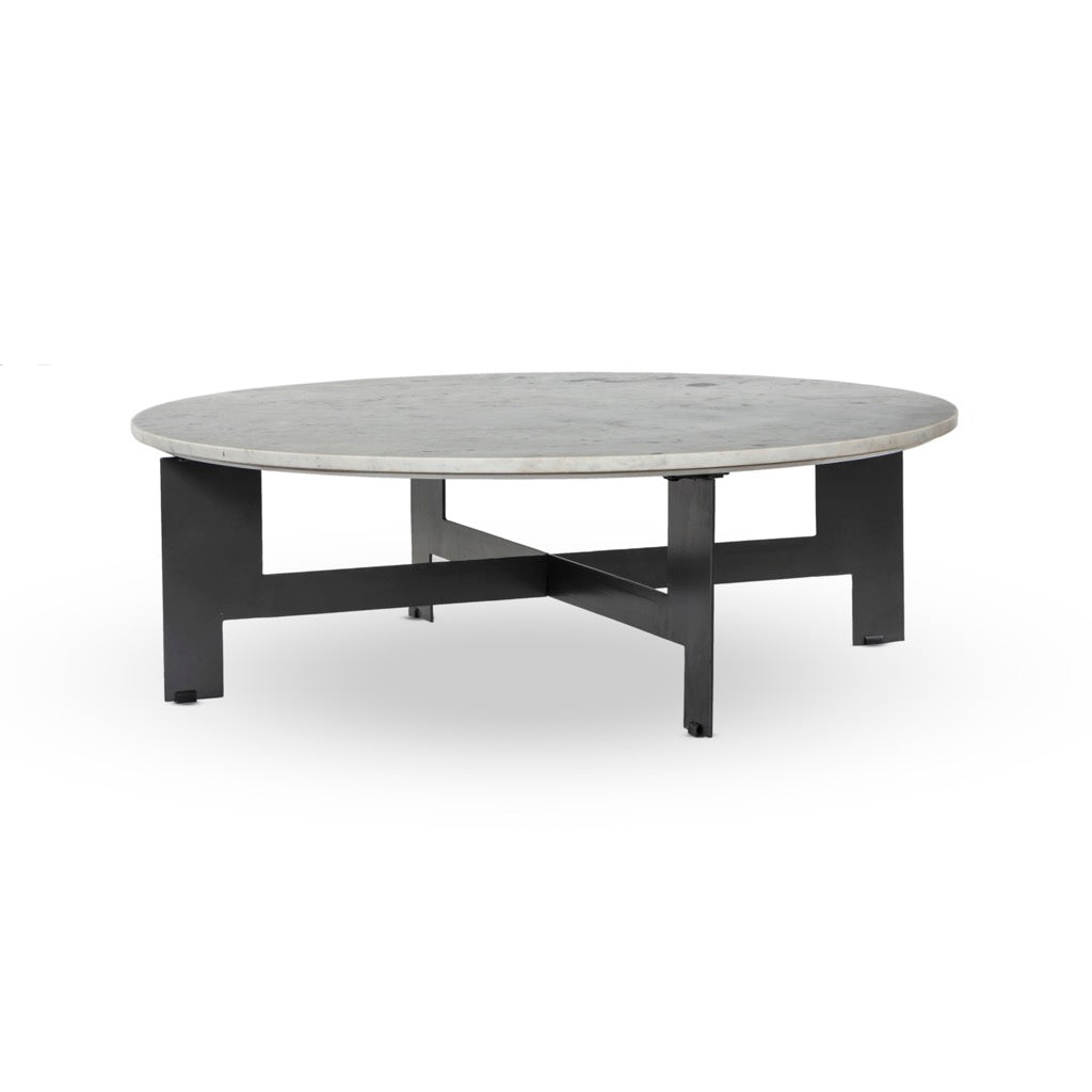 Sheridan Coffee Table Slate Grey Ombre Four Hands