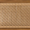 Four Hands Merit Outdoor Dining Chair Rattan Woven Panel Detail