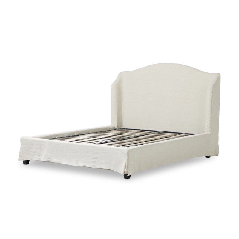 Meryl Slipcover Bed - Broadway Mist