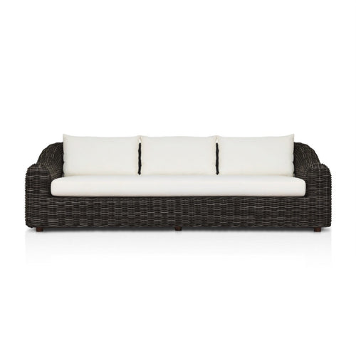 Messina Outdoor Sofa Venao Ivory Front Facing View 233661-003