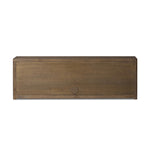 Four Hands Miko Media Console Fawn Oak Veneer Back View