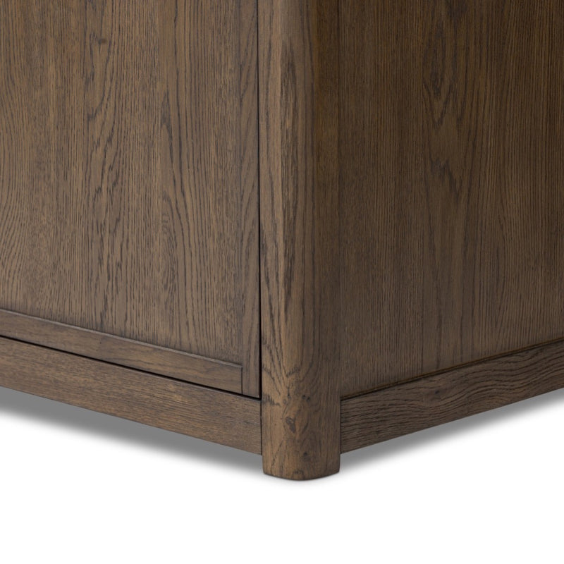 Miko Bookcase Fawn Oak Base Detail 243344-001