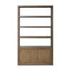 Four Hands Miko Bookcase Fawn Oak Back View