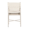 Four Hands Miller Outdoor Dining Chair Faye Sand Back Facing View