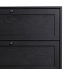 Millie 9 Drawer Dresser Drifted Matte Black Veneer Drawer 233091-001