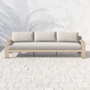 Monterey Outdoor Sofa Stone Grey Staged View Four Hands