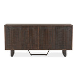 Mountain Lodge Sideboard Premium Dark Walnut Front Facing View FML-SB70PW