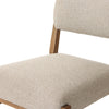 Navid Dining Chair Weslie Flax Fabric Seating Four Hands