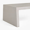 Obelisk Coffee Table White Base Concrete CH-1002001-VN12-FN-LV-CT-WH-OS