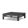 Oman Coffee Table Rustic Black Veneer Angled View 243907-001