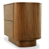 Four Hands Paden Nightstand Seasoned Brown Acacia Angled View