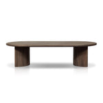 Paden Outdoor Coffee Table Stained Toasted Brown Front Facing View 242665-002