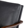 Paxon Chair Brickhouse Black Top Grain Leather Backrest 234043-001