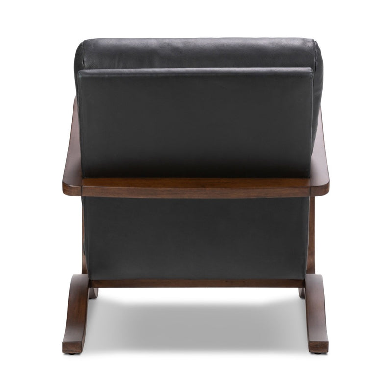 Four Hands Paxon Chair Brickhouse Black Back View