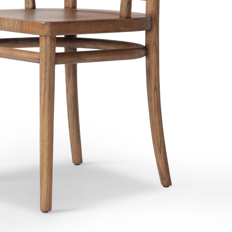 Four Hands Penelope Dining Chair Toasted Nettlewood Legs