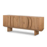 Pickford Sideboard Dusted Oak Thin Veneer Angled View 228730-001