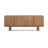 Pickford Sideboard Dusted Oak Thin Veneer Front Facing View Four Hands