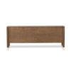 Pollard Media Console Tan Oak Veneer Back View 234976-002