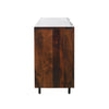 Home Trends & Design Riviera Sideboard Dark Walnut Side View