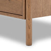 Roark Nightstand Amber Oak Veneer Legs Four Hands