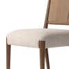 Rothler Dining Chair Alcala Wheat Performance Fabric Four Hands