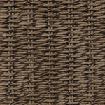 Roxy Outdoor Dining Chair Faux Dark Hyacinth Woven Seating Detail 242406-001