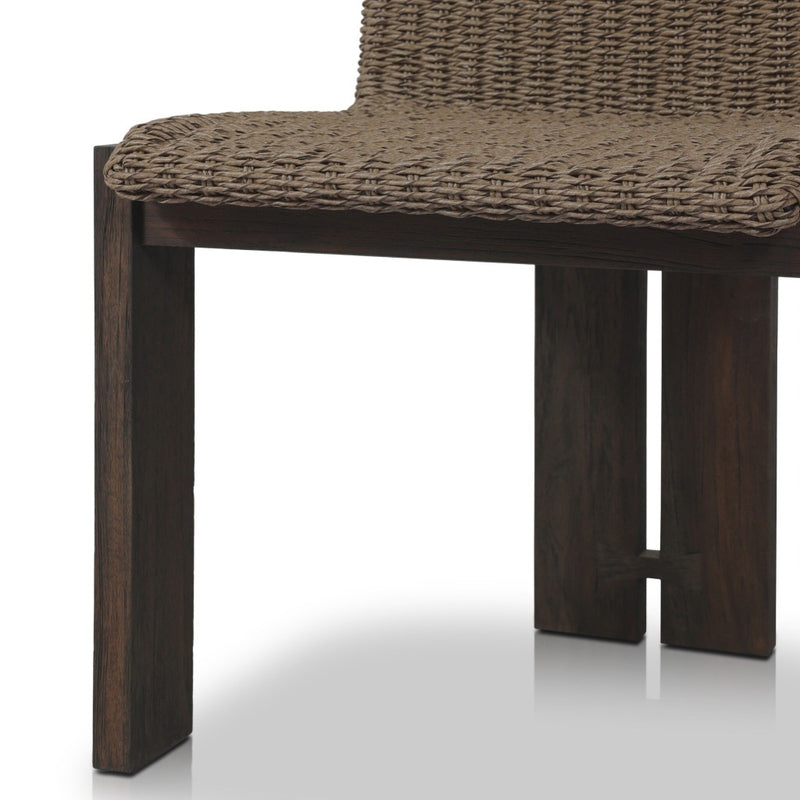 Roxy Outdoor Dining Chair FSC-Certified Teak Legs 242406-001