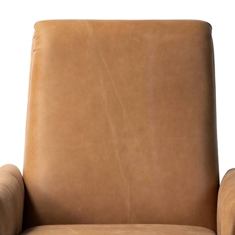 Four Hands Rudd Recliner Palermo Cognac Backrest Detail