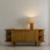 Sandia Table Lamp Natural Staged View Co.House Designs