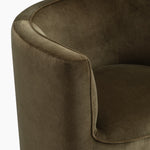 Santo Occasional Chair Dark Green Curved Armrest Co.House Designs