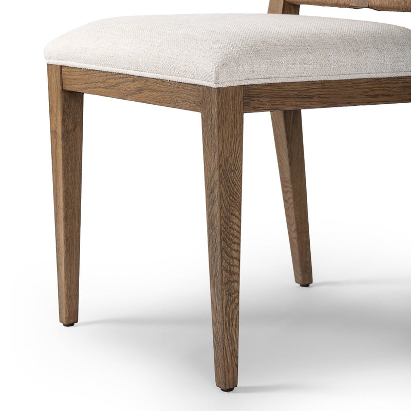 Selene Dining Chair Aged Oak Legs 240627-001