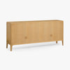 Serena Oak Sideboard Natural Angled Back View CH-1002599-VN22-FN-ST-BF-NT