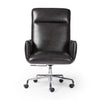 Sherman Desk Chair Sonoma Black Front Facing View 243232-004