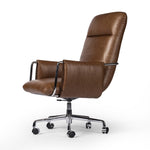 Sherman Desk Chair Sonoma Chestnut Angled Side View 243232-003