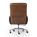 Four Hands Sherman Desk Chair Sonoma Chestnut Back View