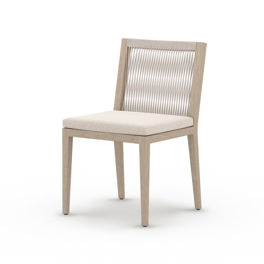 Sherwood Outdoor Dining Chair Faye Sand Angled View 223161-004