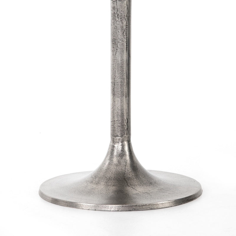 Simone Bar Table Raw Antique Nickel Tulip Base Four Hands