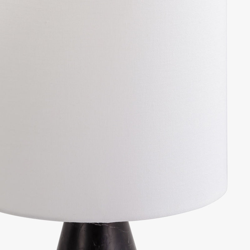 Solana Table Lamp White Lamp Shade CH-1002115-VN06-DC-LT-TL-BK-OS