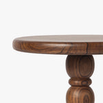 Co.House Designs Spindle Drink Table table top side view 