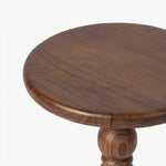 Spindle Drink Table CH-1003898 table top angled view 