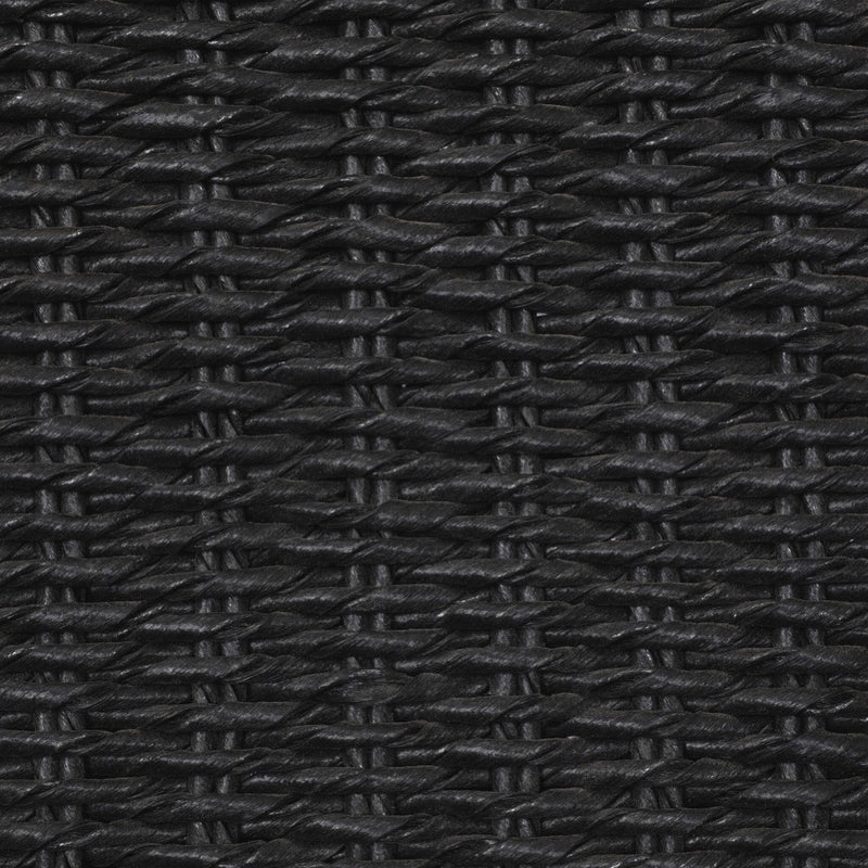 Suerte Outdoor Dining Chair Arashi Ink Woven Texture Detail Four Hands