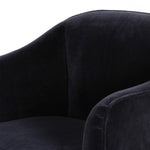Sully Chair 238393-006 curved arm view 