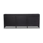 Sydney 9 Drawer Dresser Black Cane Back View Four Hands