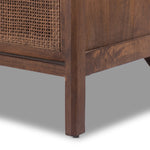 Sydney 9 Drawer Dresser Brown Cane Legs 238478-007