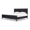 Four Hands Sydney King Bed Black Wash Angled View 106686-016