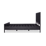 Four Hands Sydney King Bed Black Wash Side View 106686-016