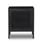 Sydney Nightstand Black Wash Left Facing Front Facing View 106689-004