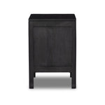 Sydney Nightstand Black Wash Left Facing Side View Four Hands