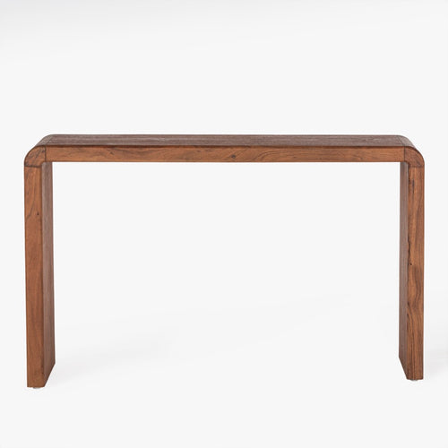 Talakona Console Table Natural Front Facing View Co.House Designs