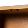 Four Hands Tamara Small Cabinet Worn Oak Veneer Interior Shelving